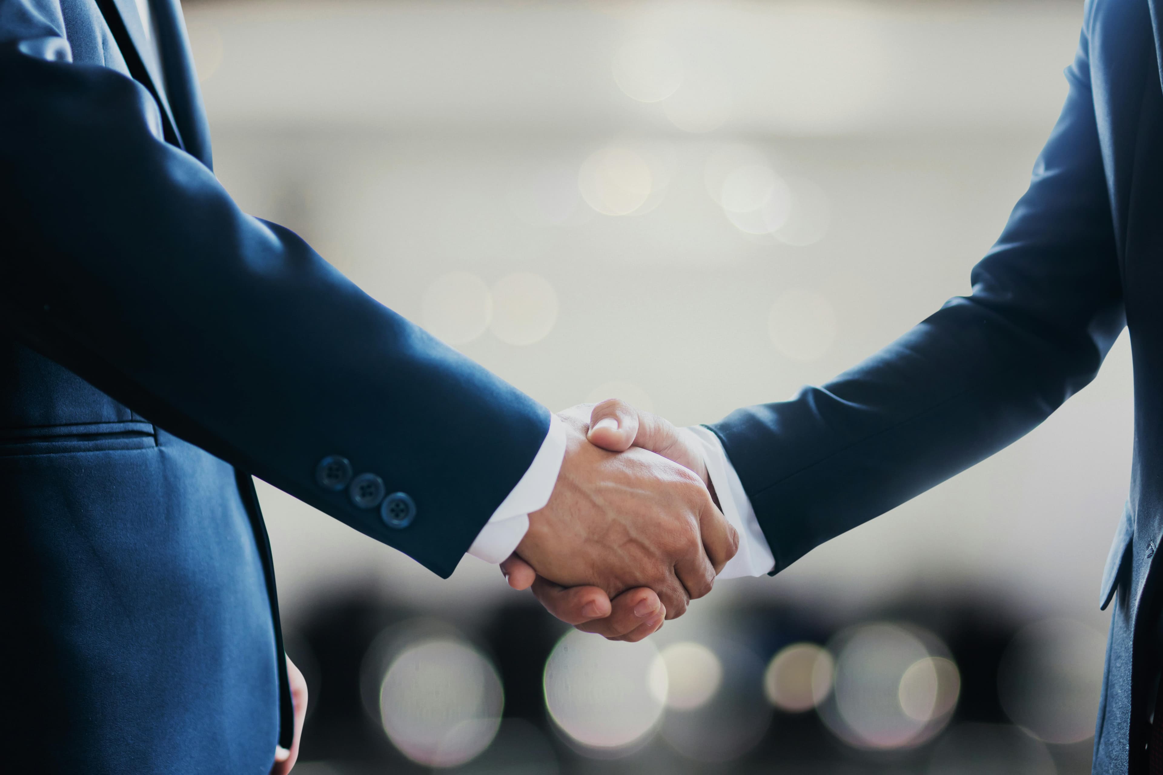 Executivo de negócios representando nossa herança empresarial